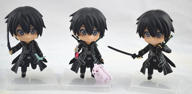 Sword Art Online Kirito figure Мастера Меча Онлайн Кирито фигурка (цена за 1 из 3 шт)