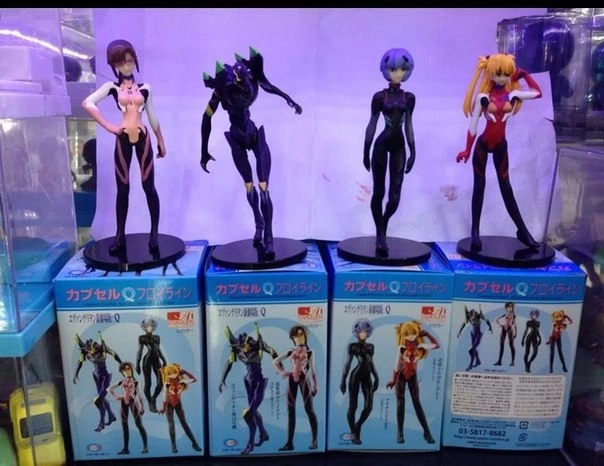 Evangelion Figure Евангелион Фигурка (Цена за 1 из 4 штук)