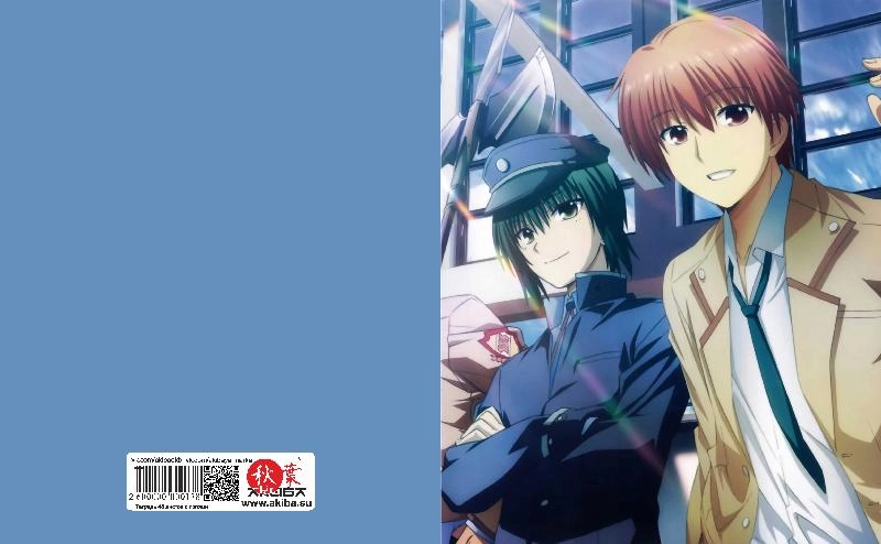 Тетрадь 48 листов в клетку Angel Beats [T_AB_018S]