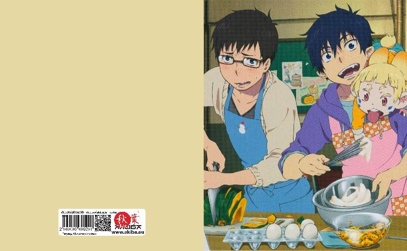 Тетрадь 48 листов в клетку Ao no Exorcist [T_Aon_003S]