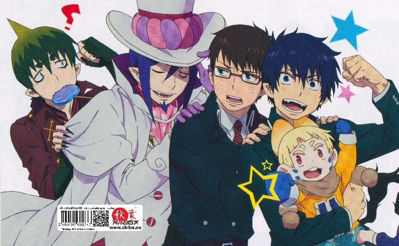 Тетрадь 48 листов в клетку Ao no Exorcist [T_Aon_012S]