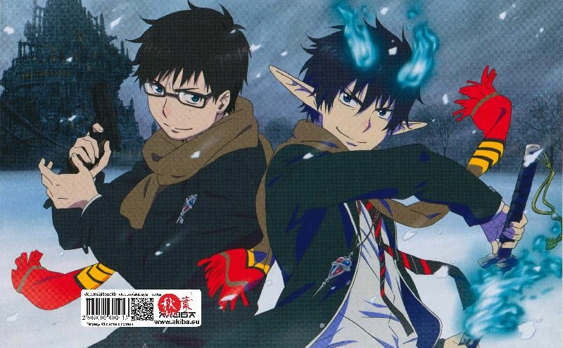 Тетрадь 48 листов в клетку Ao no Exorcist [T_Aon_015S]