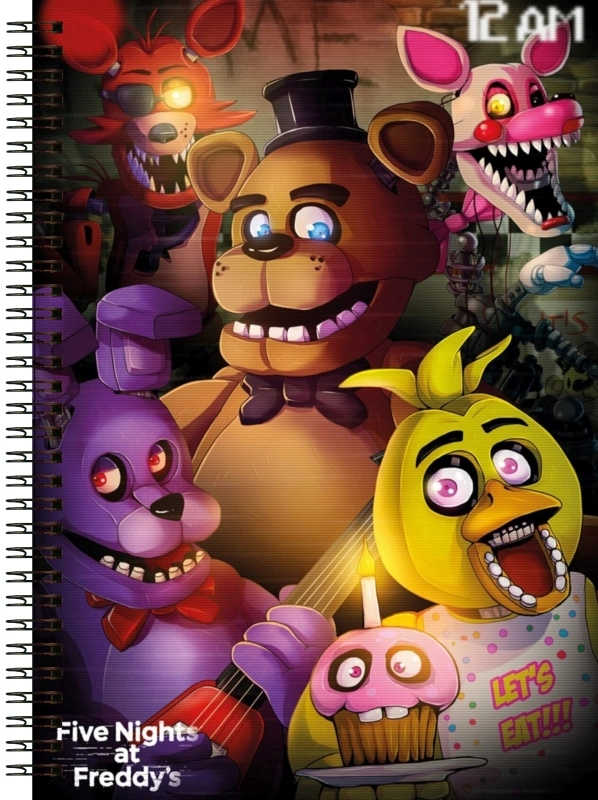 Блокнот А5 Five Nights At Freddy's [BL5_FNAF_003S]