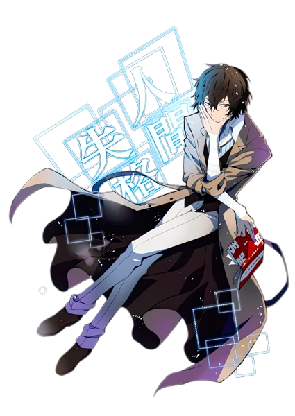 Стенд Bungo Stray Dogs Бродячие псы Дазай 4