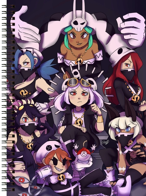 Блокнот А6 Skullgirls [BL6_SGirl_001S]