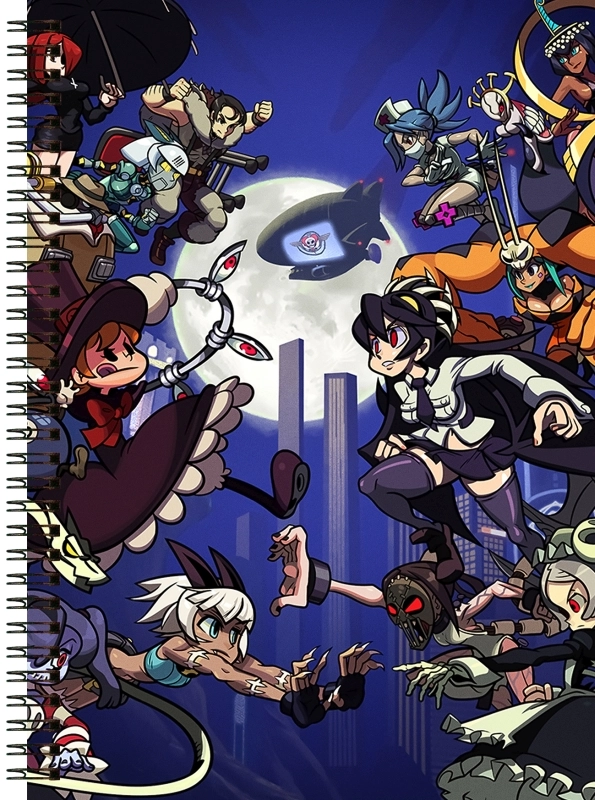 Блокнот А6 Skullgirls [BL6_SGirl_002S]