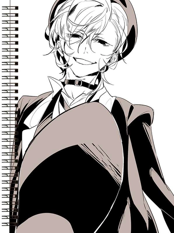 Блокнот А5 Bungou Stray Dogs [BL5_BSD_052S]