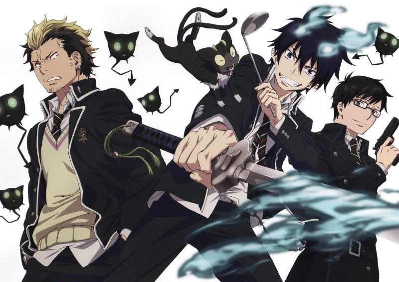 Плакат A3 Ao no Exorcist [3A_Aon_005S]