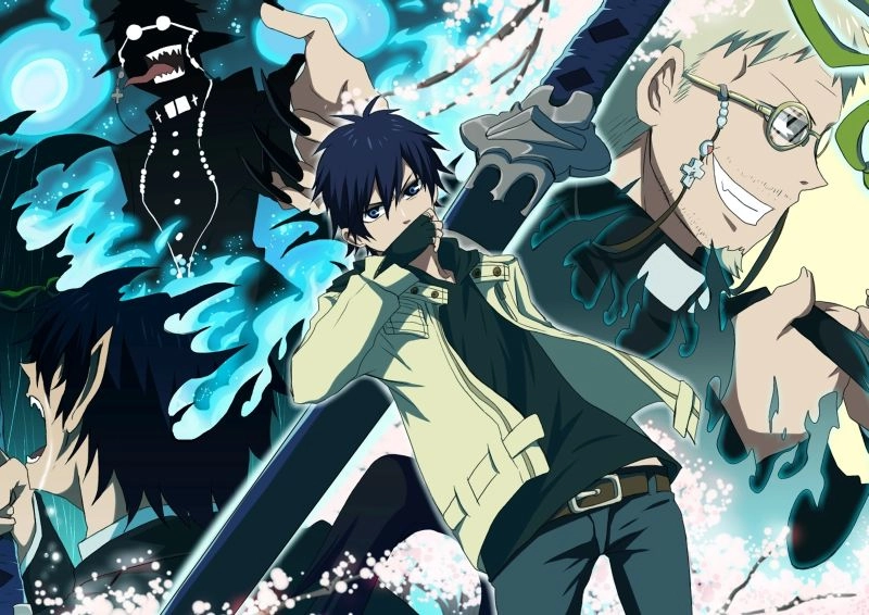 Плакат A3 Ao no Exorcist [3A_Aon_007S]