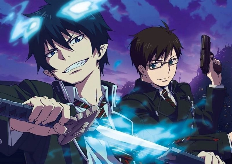 Плакат A3 Ao no Exorcist [3A_Aon_011S]