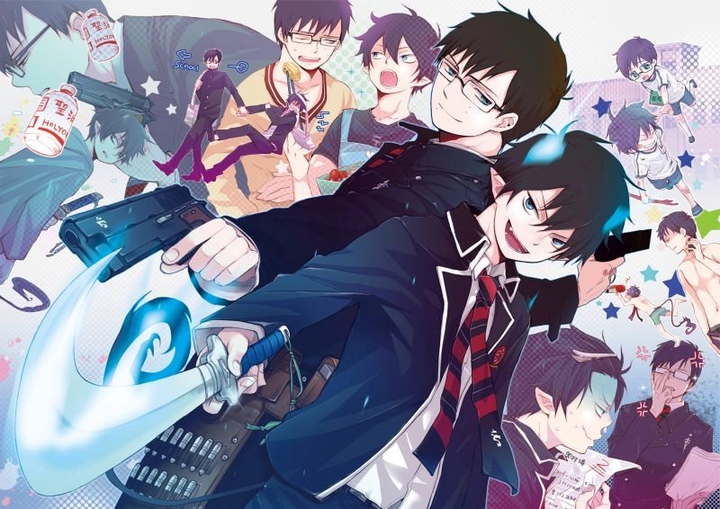 Плакат A3 Ao no Exorcist [3A_Aon_020S]