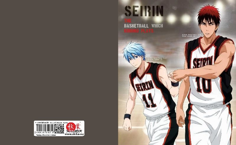 Тетрадь 48 листов в клетку Basketball Kuroko [T_Bas_006S]