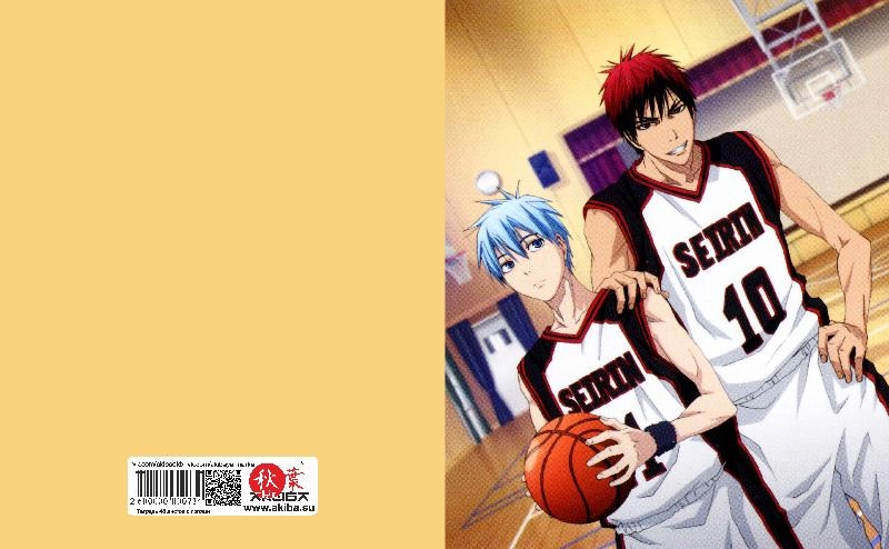 Тетрадь 48 листов в клетку Basketball Kuroko [T_Bas_008S]