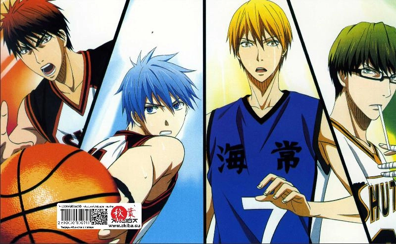 Тетрадь 48 листов в клетку Basketball Kuroko [T_Bas_009S]