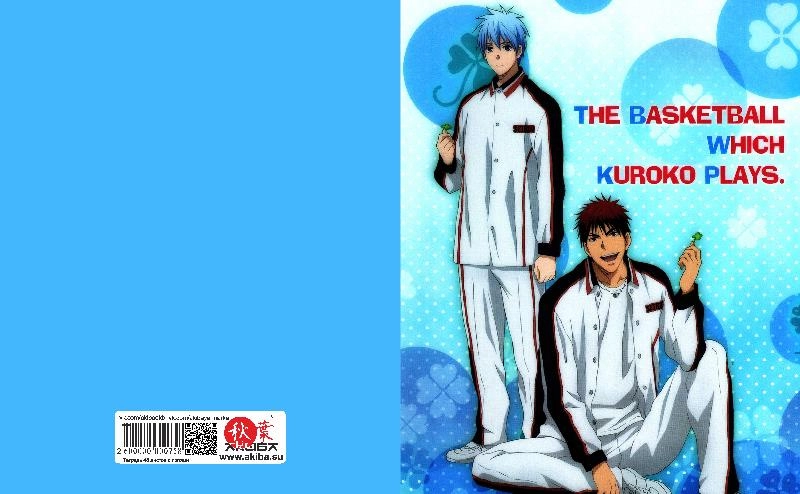 Тетрадь 48 листов в клетку Basketball Kuroko [T_Bas_010S]