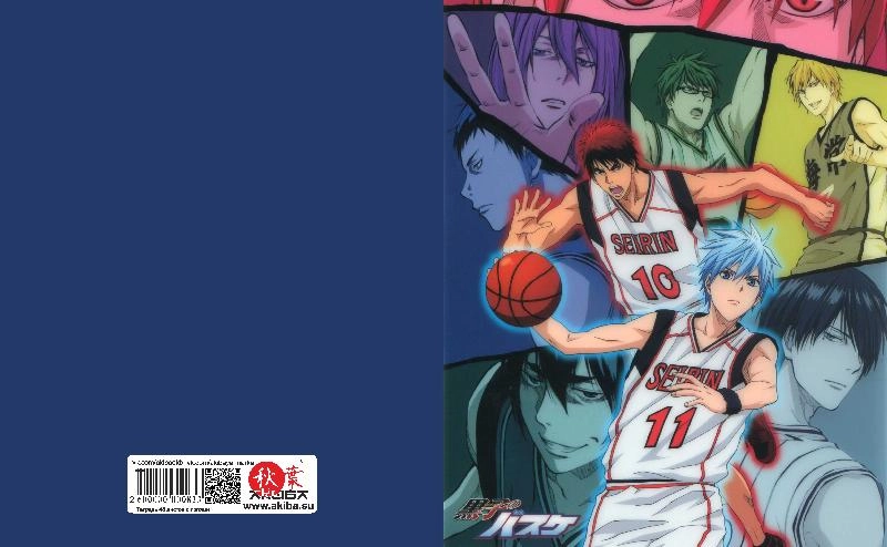 Тетрадь 48 листов в клетку Basketball Kuroko [T_Bas_018S]