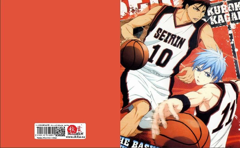 Тетрадь 48 листов в клетку Basketball Kuroko [T_Bas_024S]