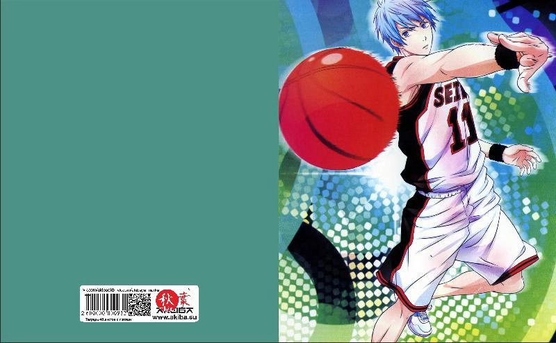 Тетрадь 48 листов в клетку Basketball Kuroko [T_Bas_028S]