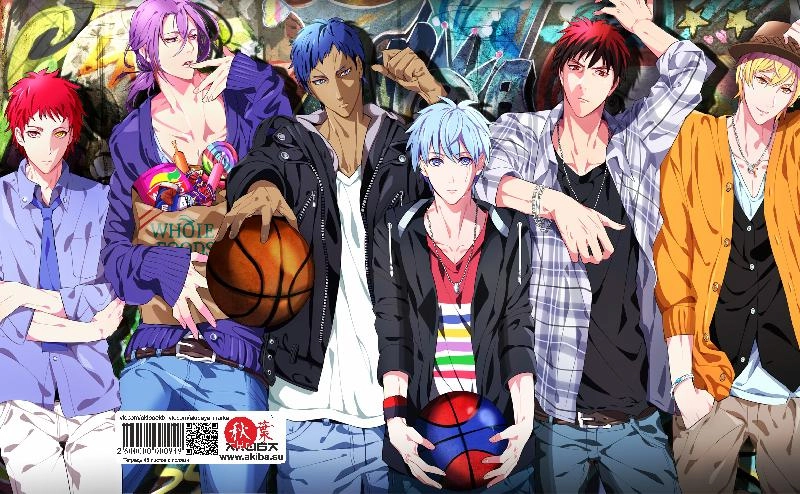 Тетрадь 48 листов в клетку Basketball Kuroko [T_Bas_029S]