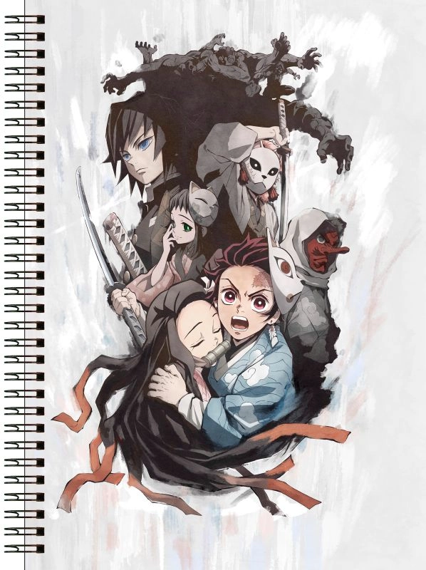 Блокнот А5 Kimetsu no Yaiba [BL5_KiNoYa_002S]