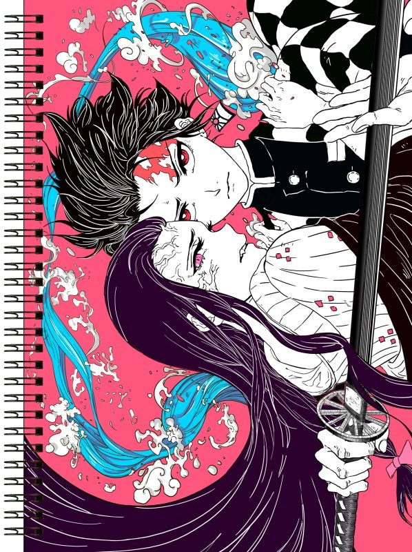 Блокнот А5 Kimetsu no Yaiba [BL5_KiNoYa_003S]