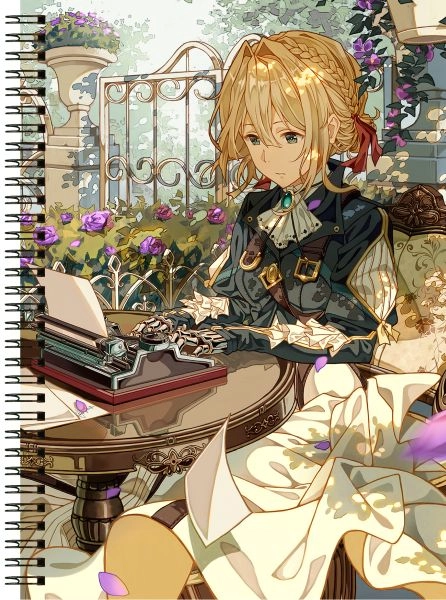 Блокнот А6 Violet Evergarden [BL6_ViEver_003S]