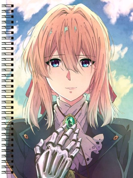 Блокнот А6 Violet Evergarden [BL6_ViEver_008S]