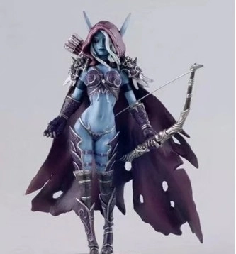 WoW Sylvanas Windrunner Figure ВоВ Сильвана Ветрокрылая Фигурка