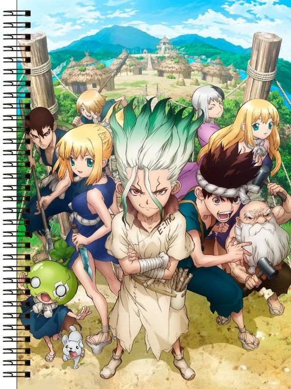 Блокнот А5 Dr. Stone [BL5_DrSt_002S]