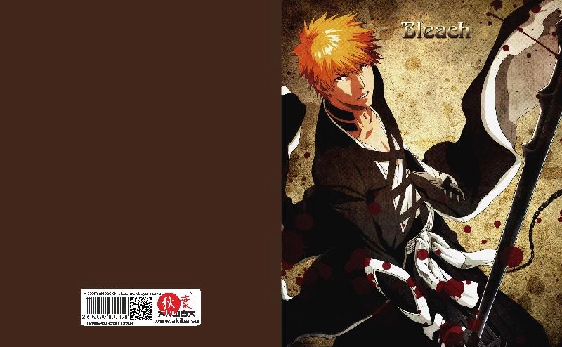 Тетрадь 48 листов в клетку Bleach [T_Bleach_011S]