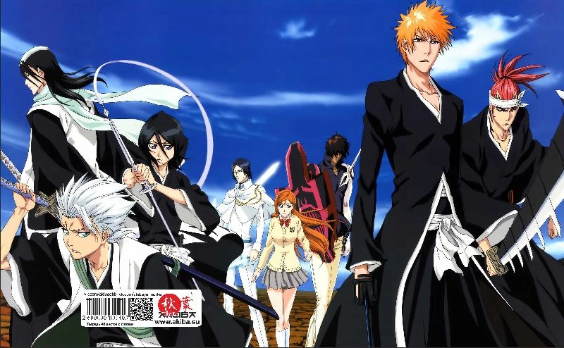 Тетрадь 48 листов в клетку Bleach [T_Bleach_042S]