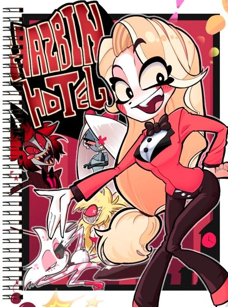 Блокнот А6 Hazbin Hotel [BL6_Hazbin_003S]