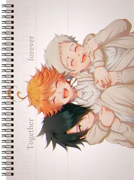 Блокнот А6 Yakusoku no Neverland [BL6_NEVRLND_001S]