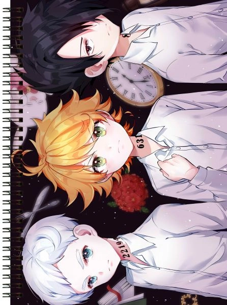 Блокнот А6 Yakusoku no Neverland [BL6_NEVRLND_010S]