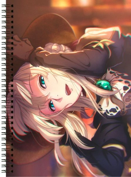 Блокнот А6 Violet Evergarden [BL6_ViEver_033S]