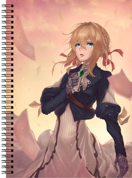 Блокнот А6 Violet Evergarden [BL6_ViEver_037S]