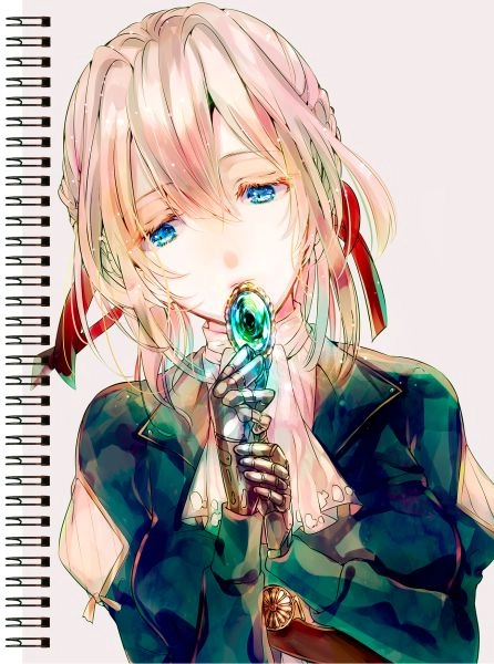 Блокнот А6 Violet Evergarden [BL6_ViEver_038S]