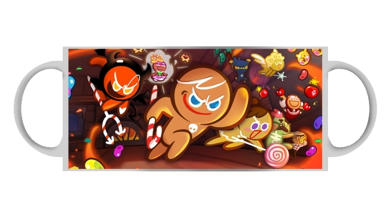 Кружка керамическая Cookie Run [K_Cookie_002S]