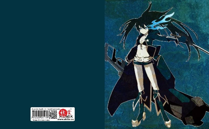 Тетрадь 48 листов в клетку Black Rock Shooter [T_BRS_002S]