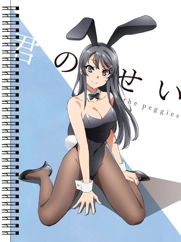 Блокнот А5 Seishun Buta Yarou wa Bunny Girl Senpai [BL5_SBYBGS_009S]