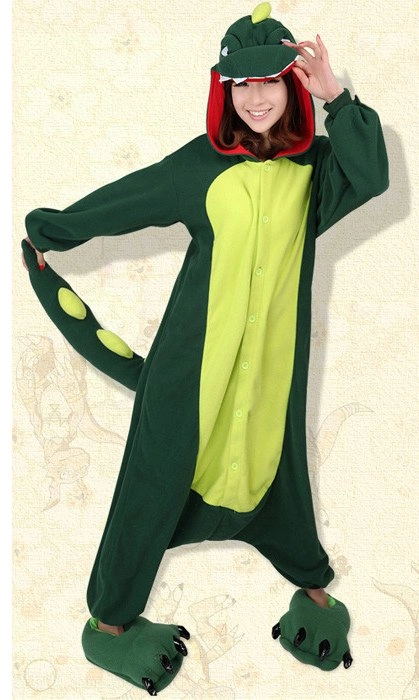 Dinosaur Green Kigurumi Динозавр Зеленый Кигуруми