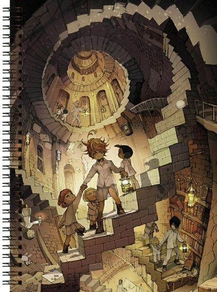 Блокнот А6 Yakusoku no Neverland [BL6_NEVRLND_012S]