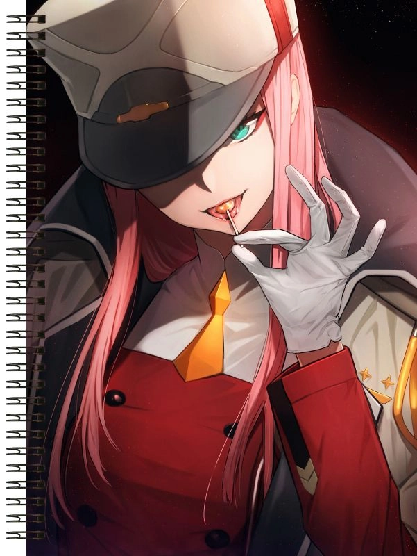 Блокнот А6 Darling in the FranXX [BL6_DaF_001S]