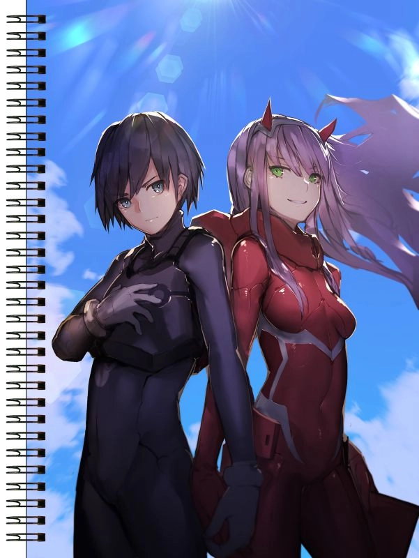 Блокнот А6 Darling in the FranXX [BL6_DaF_010S]