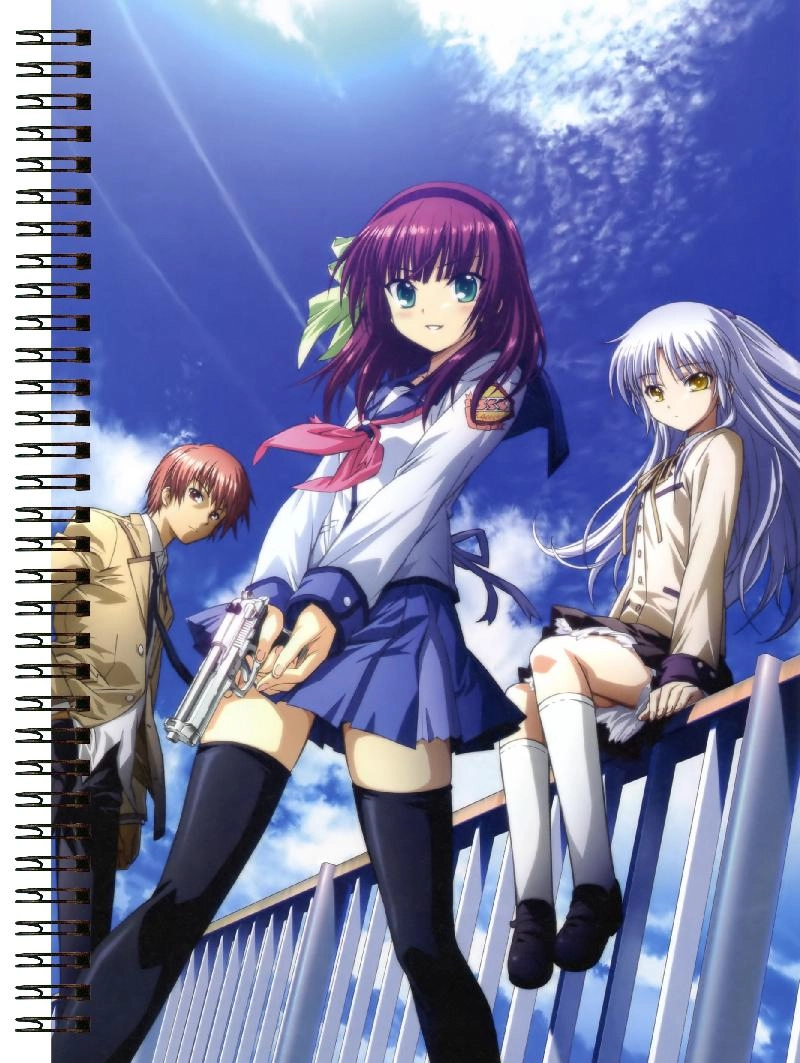 Блокнот А5 Angel Beats [BL5_AB_001S]