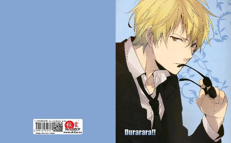 Тетрадь 48 листов в клетку DuRarara [T_Dur_021S]