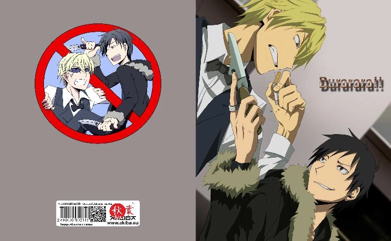 Тетрадь 48 листов в клетку DuRarara [T_Dur_023S]