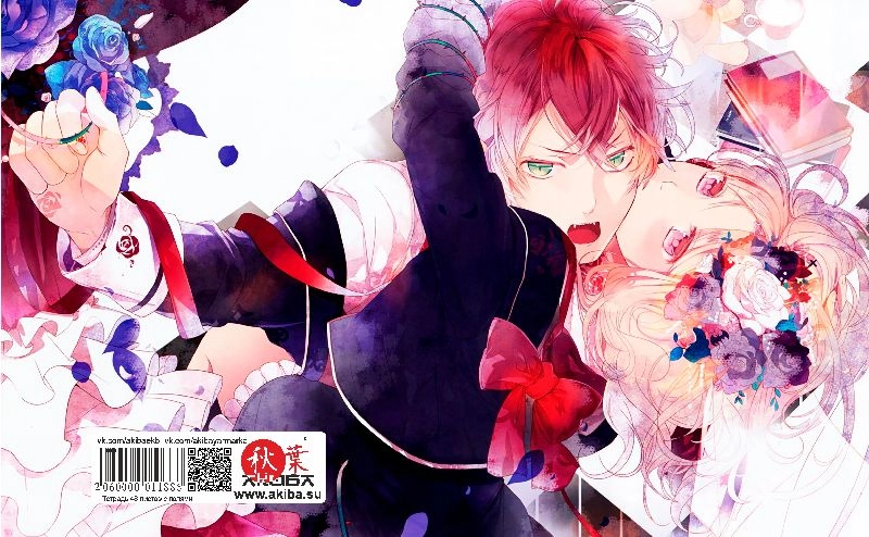 Тетрадь 48 листов в клетку Diabolik Lovers [T_DLov_011S]