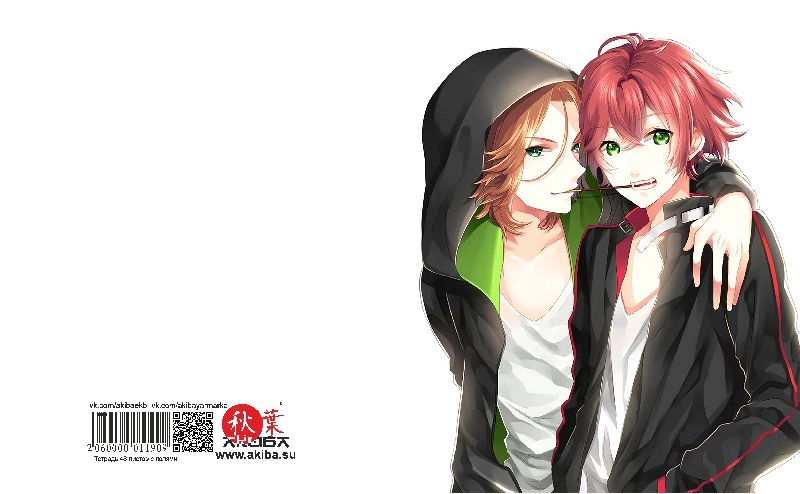 Тетрадь 48 листов в клетку Diabolik Lovers [T_DLov_013S]