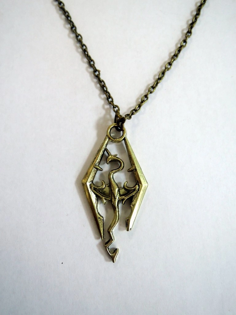 Skyrim necklace A Кулон Скайрим